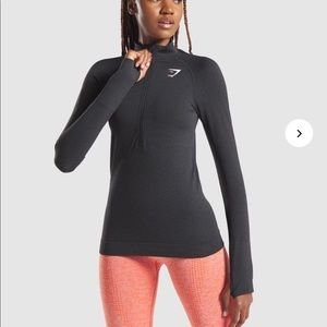 Gymshark Vital Seamless 1/2 zip pullover